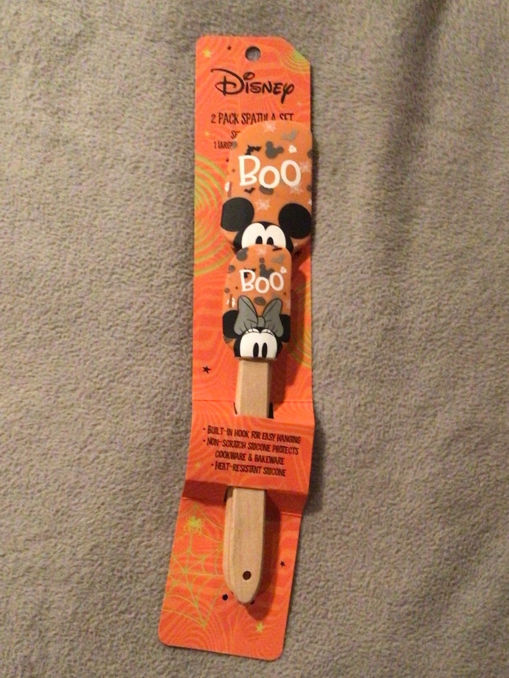 Disney Mickey & Minnie 2pack spatula set
